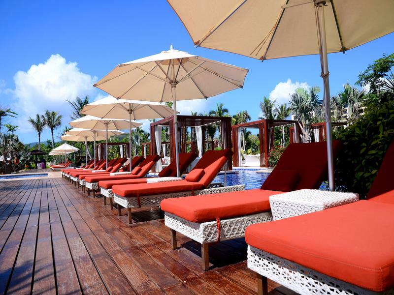 Haitang Bay Resort Sanya Bagian luar foto